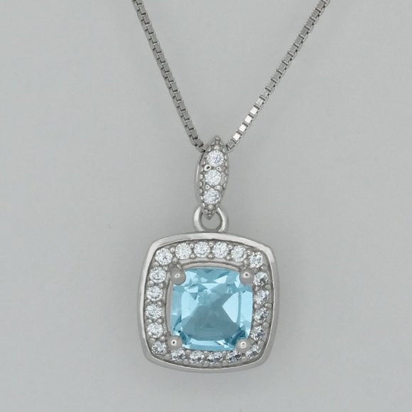 Jewelry - Genuine Topaz Sterling Silver Necklace